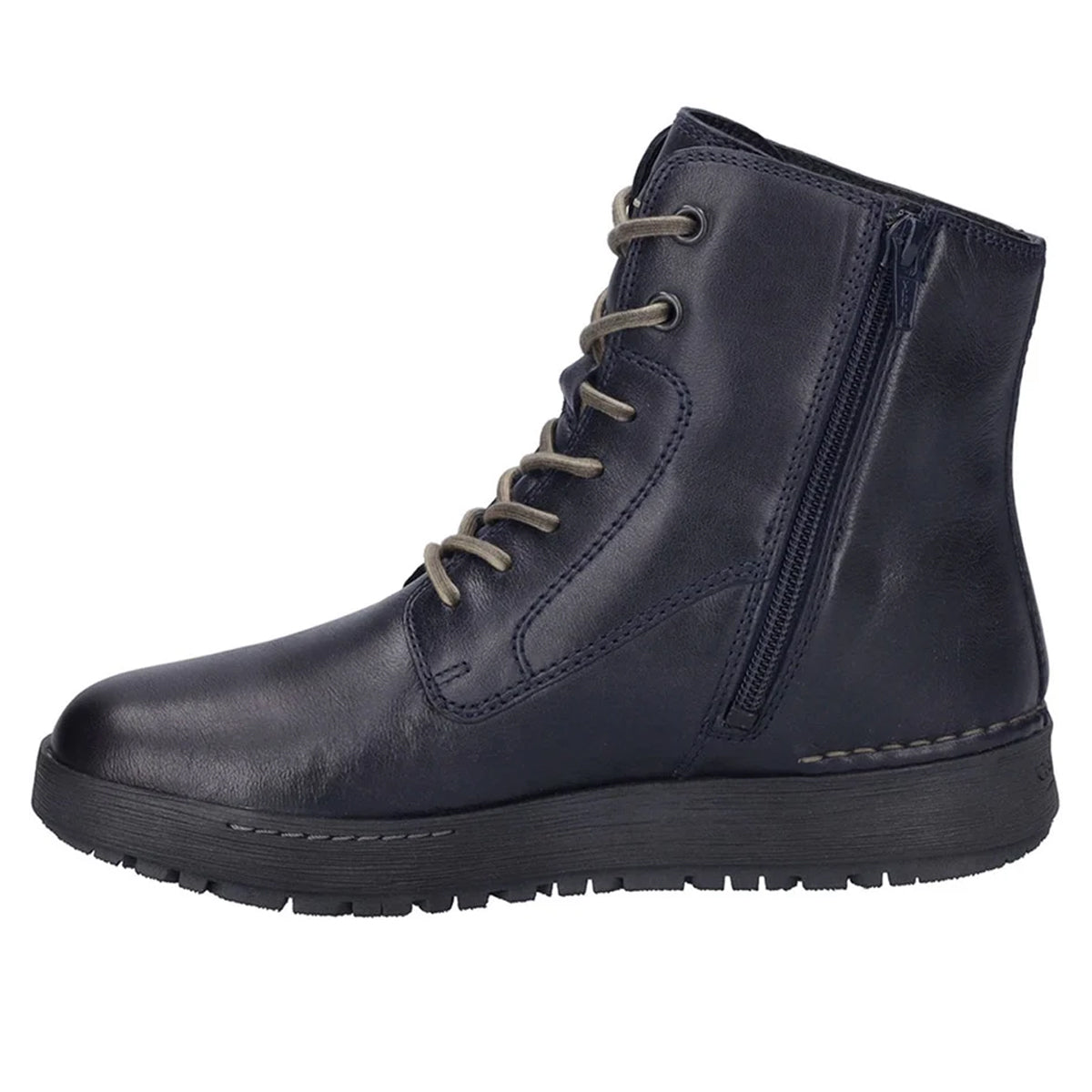 Dark Blue Ocean - Lifestyle - Josef Seibel Womens-Ladies Anna 51 Leather Ankle Boots