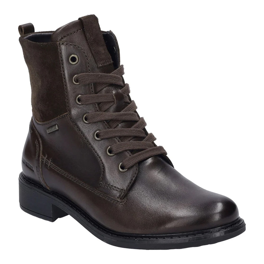 Moro - Front - Jose Beut Womens-Ladies Leather Ankle Boots