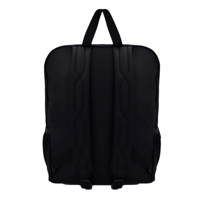 Black - Back - Hunter Nylon Backpack