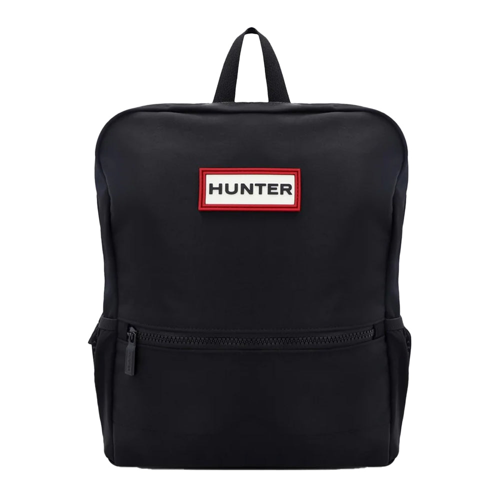 Black - Front - Hunter Nylon Backpack