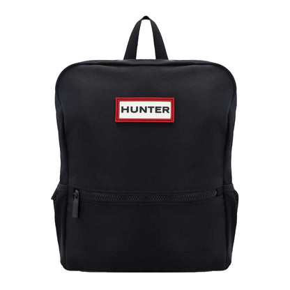 Black - Front - Hunter Nylon Backpack