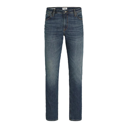 Blue Denim - Front - Jack And Jones Mens Clark Original Jeans