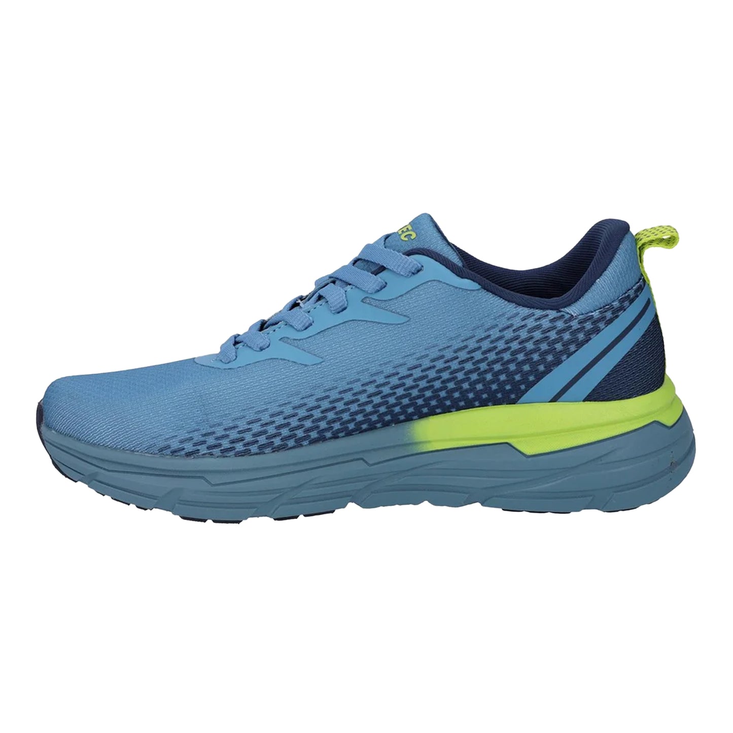 Captains Blu-Dress Blue-Navy - Side - Hi-Tec Mens Promenade Trainers