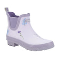Lilac - Front - Cotswold Womens-Ladies Wild Flowers Wellington Boots