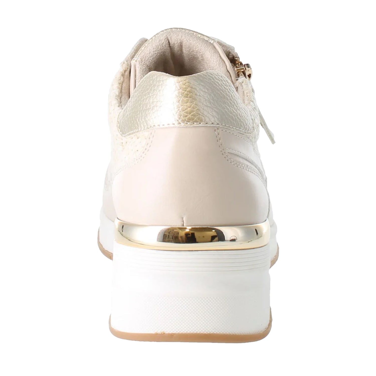 Taupe - Back - Josef Seibel Womens-Ladies Ella 01 Trainers