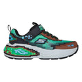 Brown-Multicoloured - Side - Skechers Boys Mega-Craft 4K Trainers