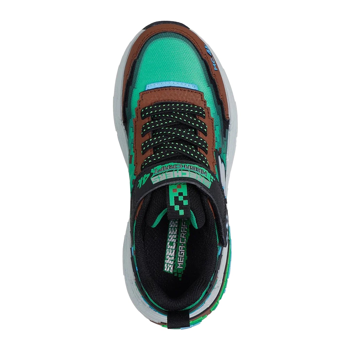 Brown-Multicoloured - Lifestyle - Skechers Boys Mega-Craft 4K Trainers