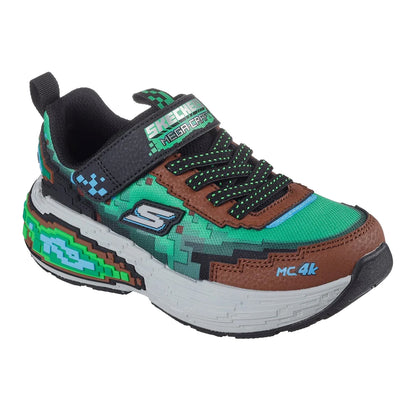 Brown-Multicoloured - Front - Skechers Boys Mega-Craft 4K Trainers