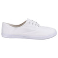 WHITE - Back - Mirak GB Mens Plimsolls - Trainers - Sport Shoes
