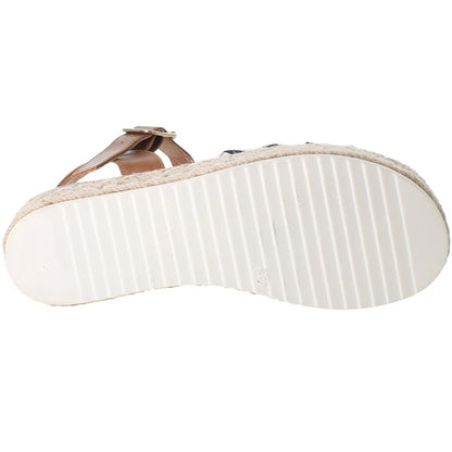 Black - Side - Josef Seibel Womens-Ladies Madison 01 Sandals