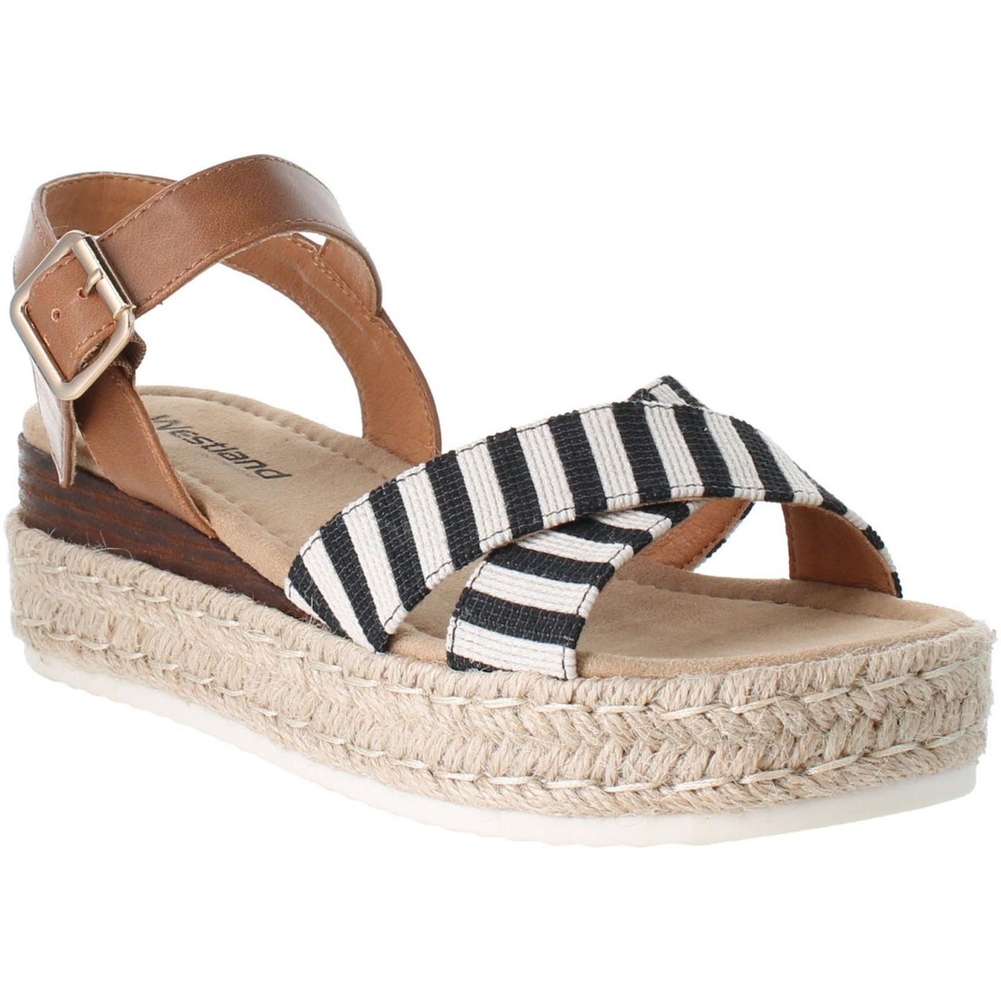 Black - Front - Josef Seibel Womens-Ladies Madison 01 Sandals