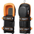 Black-Orange - Side - Fento Max Hard Cap Knee Pads (Pack of 2)