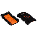 Orange-Black - Pack Shot - Fento M2 Pocket Knee Pad Inserts
