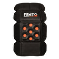 Orange-Black - Front - Fento M2 Pocket Knee Pad Inserts