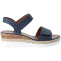 Dark Blue-Navy - Side - Josef Seibel Womens-Ladies Espi 07 Sandals