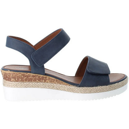 Dark Blue-Navy - Side - Josef Seibel Womens-Ladies Espi 07 Sandals