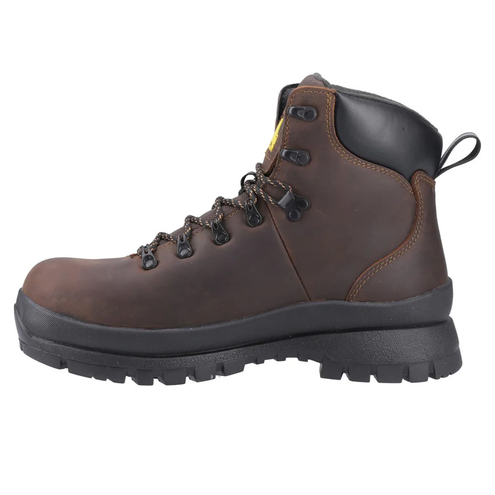 Brown - Lifestyle - Amblers Mens 194 Grizedale S7S Cow Leather Safety Boots