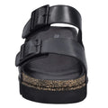 Black - Lifestyle - Josef Seibel Womens-Ladies Alice 01 Leather Sandals