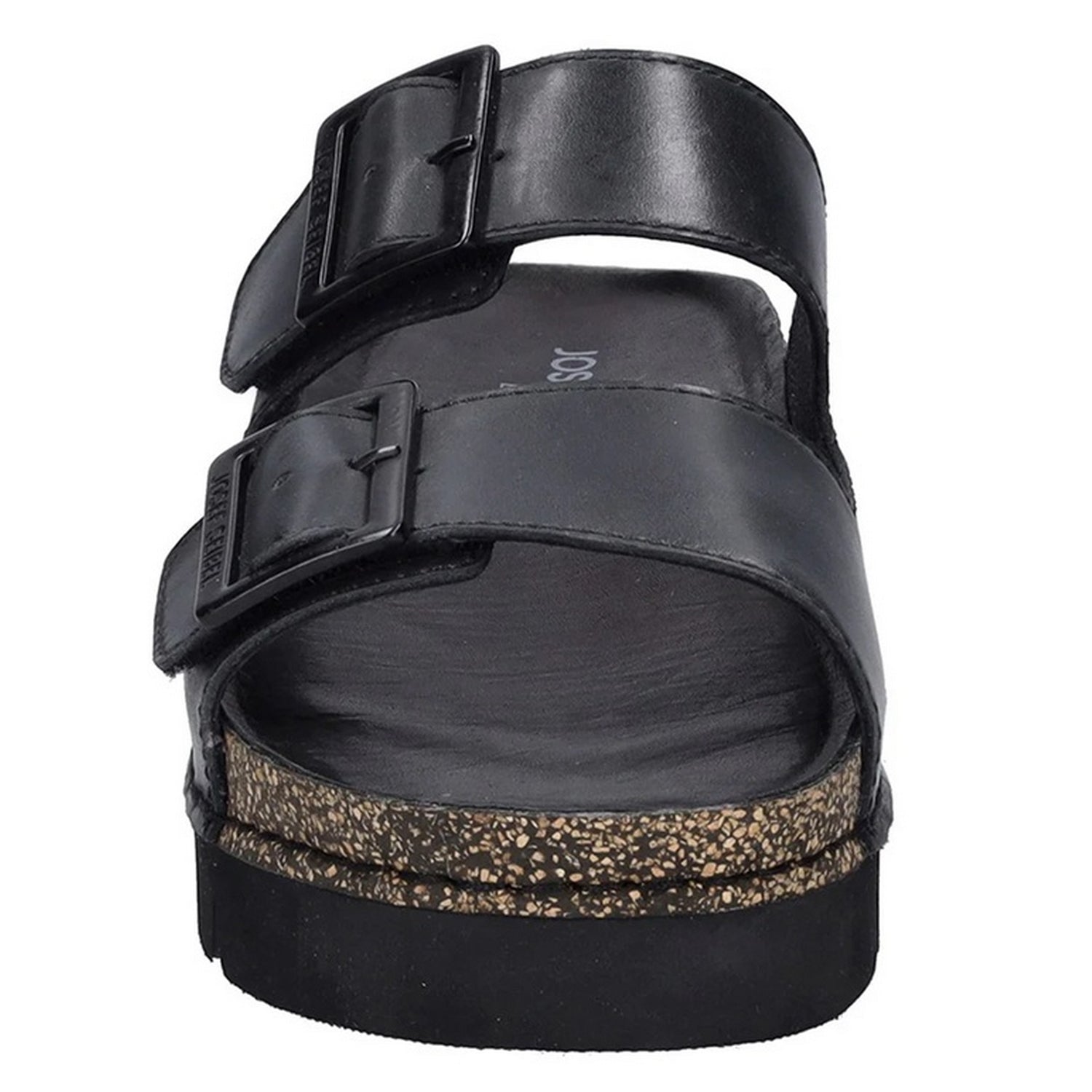 Black - Lifestyle - Josef Seibel Womens-Ladies Alice 01 Leather Sandals