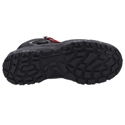 Black-Red - Lifestyle - Cofra Mens Summit Nubuck Safety Boots