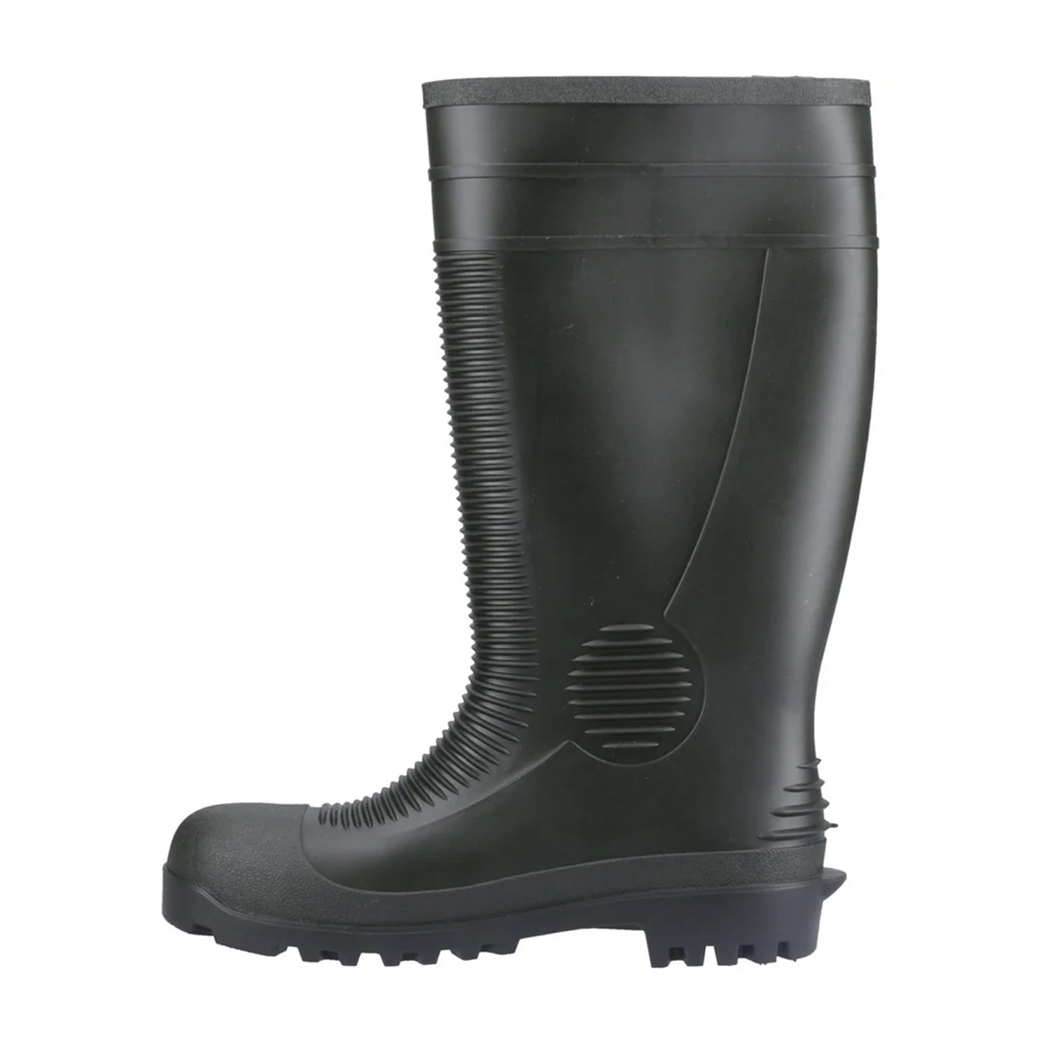 Green-Black - Lifestyle - Centek Unisex Adult Safety Wellington Boots