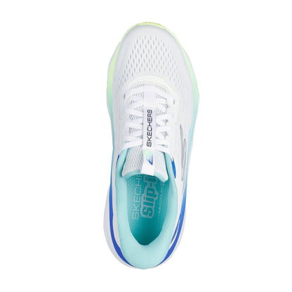 White-Multicoloured - Lifestyle - Skechers Womens-Ladies Max Run Max Cushioning Trainers