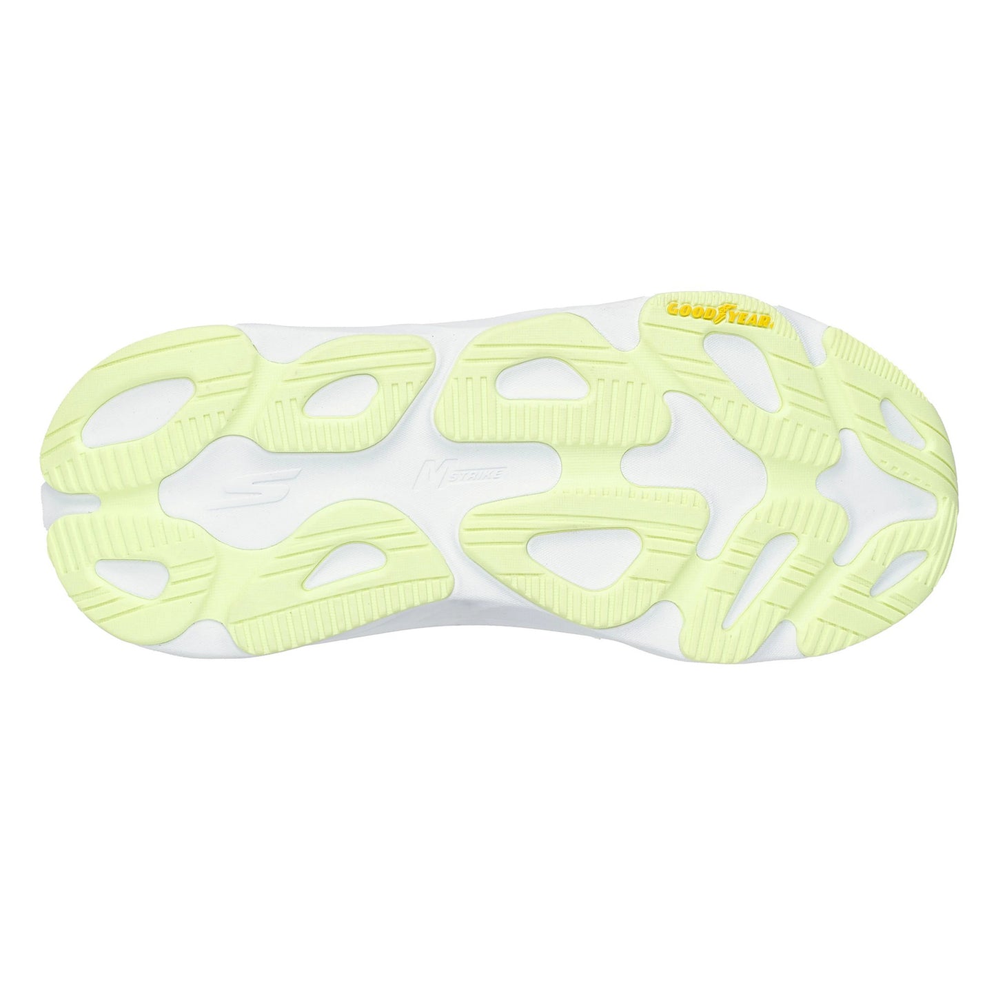White-Multicoloured - Pack Shot - Skechers Womens-Ladies Max Run Max Cushioning Trainers
