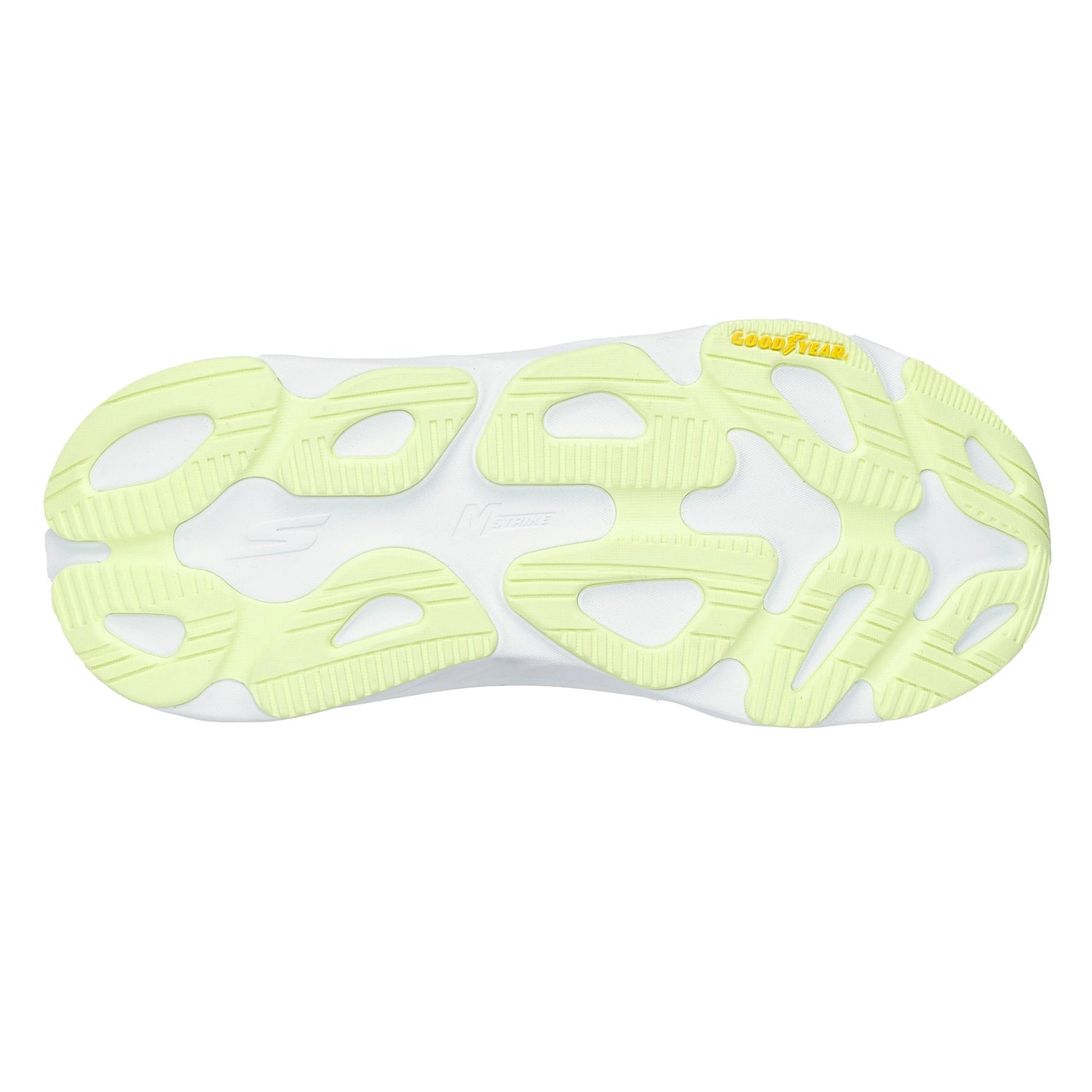 White-Multicoloured - Pack Shot - Skechers Womens-Ladies Max Run Max Cushioning Trainers