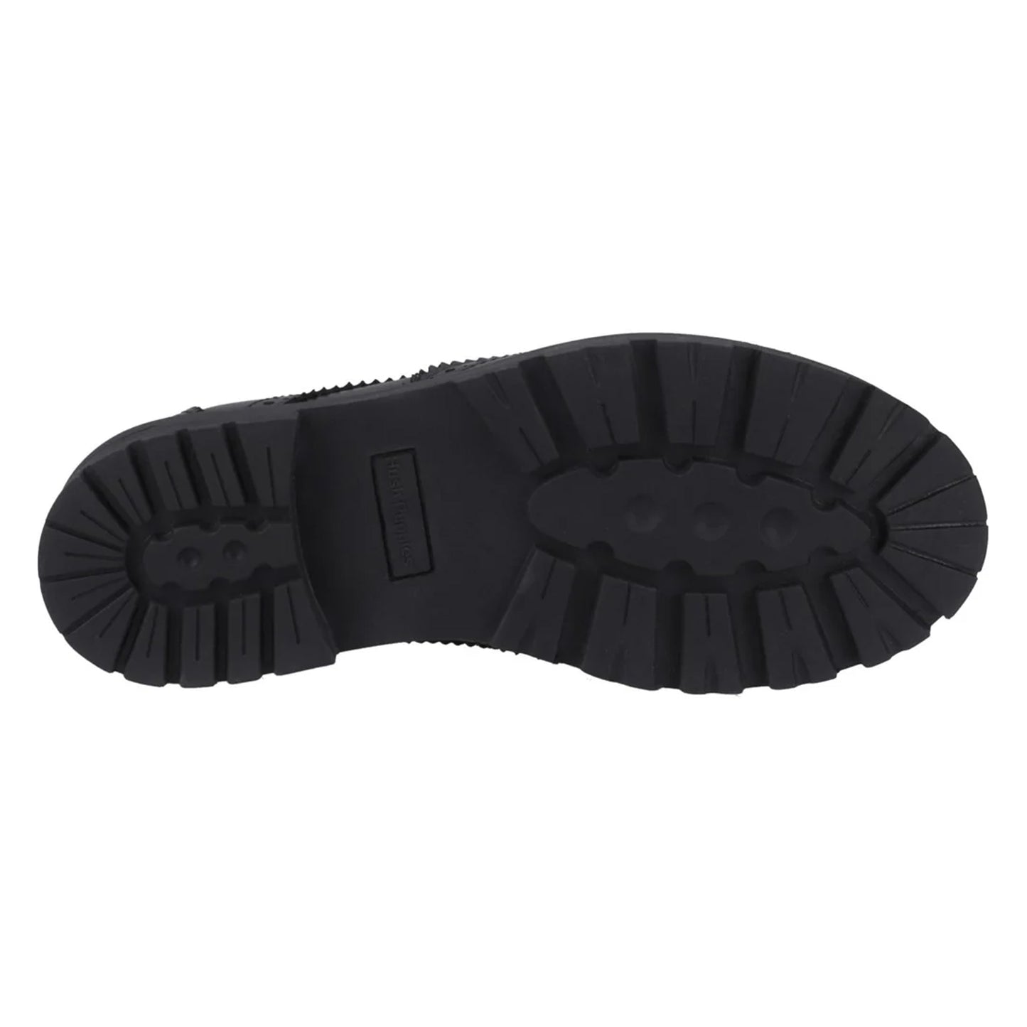 Black - Lifestyle - Hush Puppies Girls Maxine Leather School Shoes