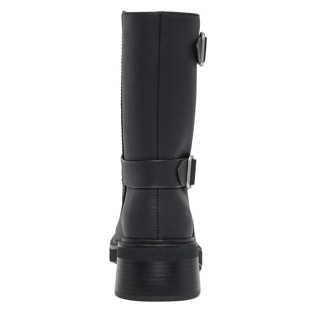 Black - Back - Only Womens-Ladies Butter Calf Boots