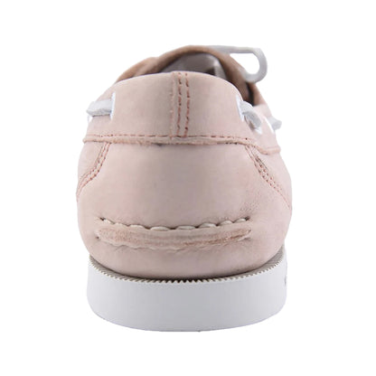 Blush - Back - Sperry Womens-Ladies Authentic 1 Leather Boat Shoes