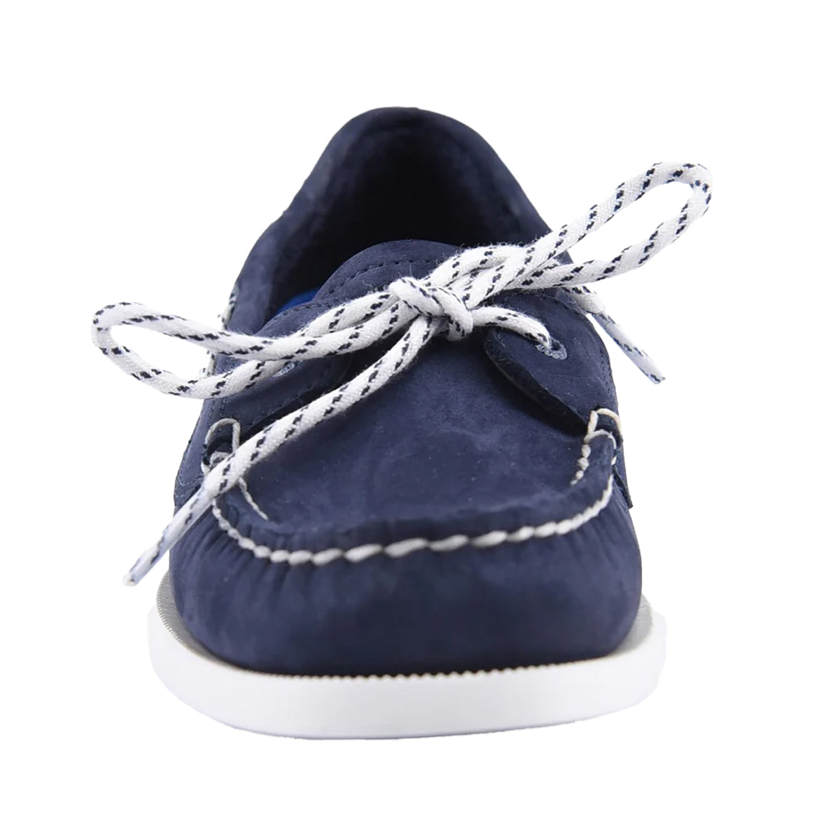 Navy - Pack Shot - Sperry Womens-Ladies Authentic 1 Leather Boat Shoes