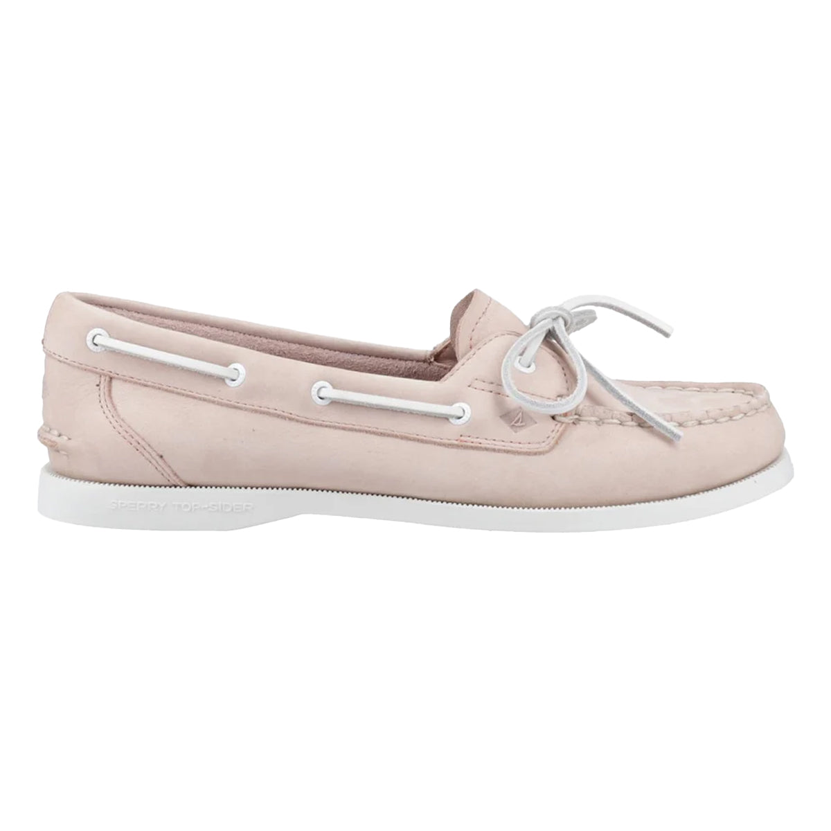 Blush - Lifestyle - Sperry Womens-Ladies Authentic 1 Leather Boat Shoes