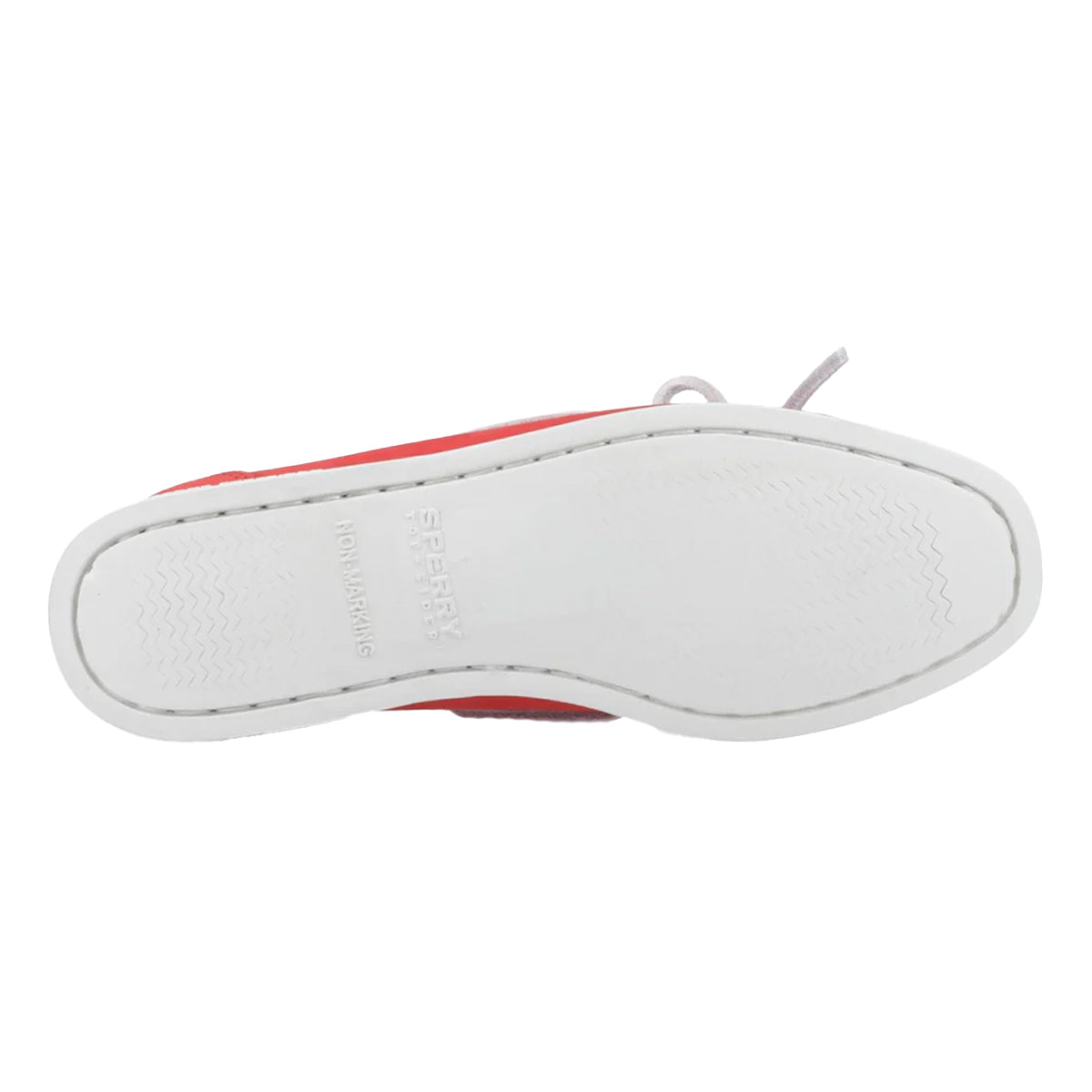 Red - Pack Shot - Sperry Womens-Ladies Authentic Original 1 Leather Boat Shoes