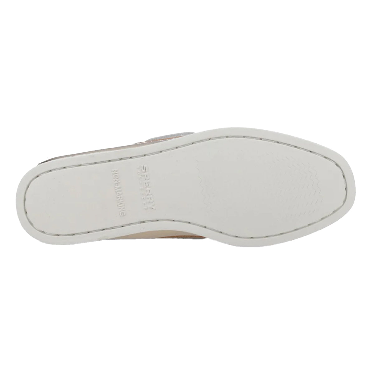 Gold - Pack Shot - Sperry Womens-Ladies Authentic 2 Leather Boat Shoes