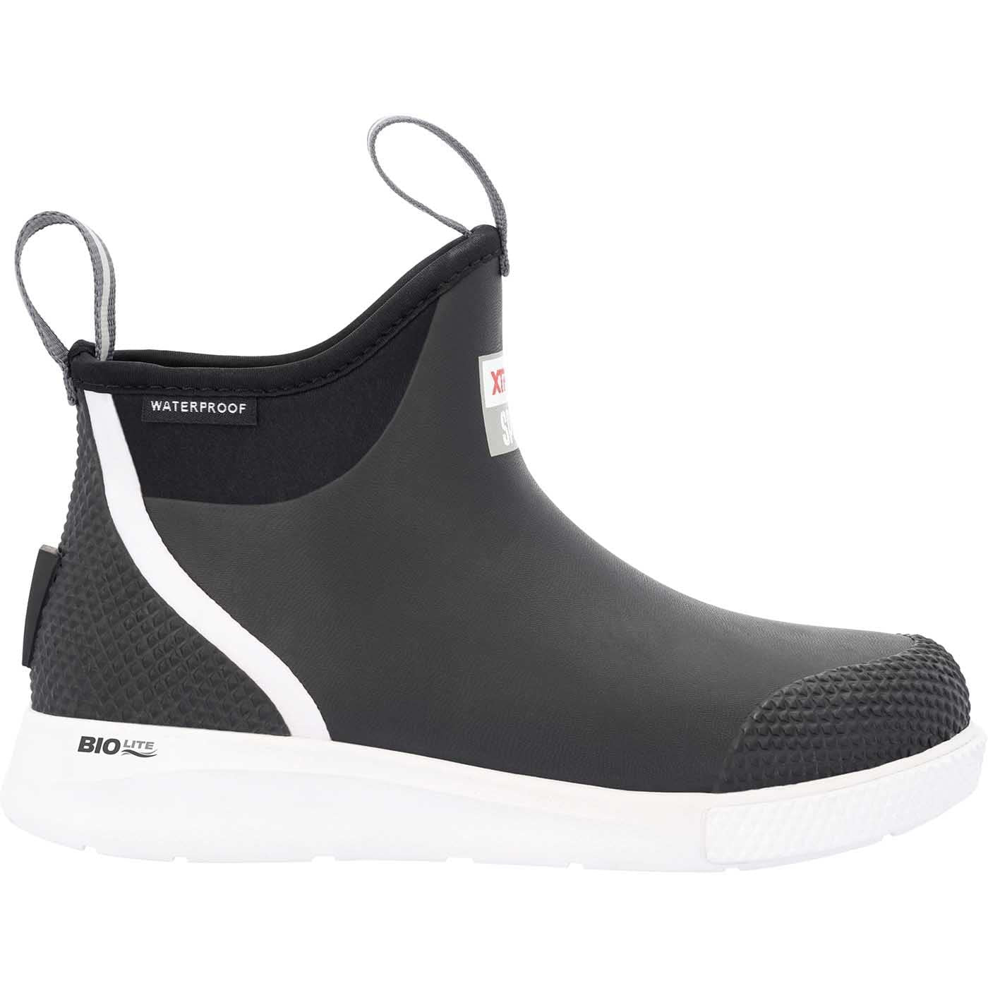 Black - Lifestyle - Xtratuf Womens-Ladies Sports Ankle Deck Boots