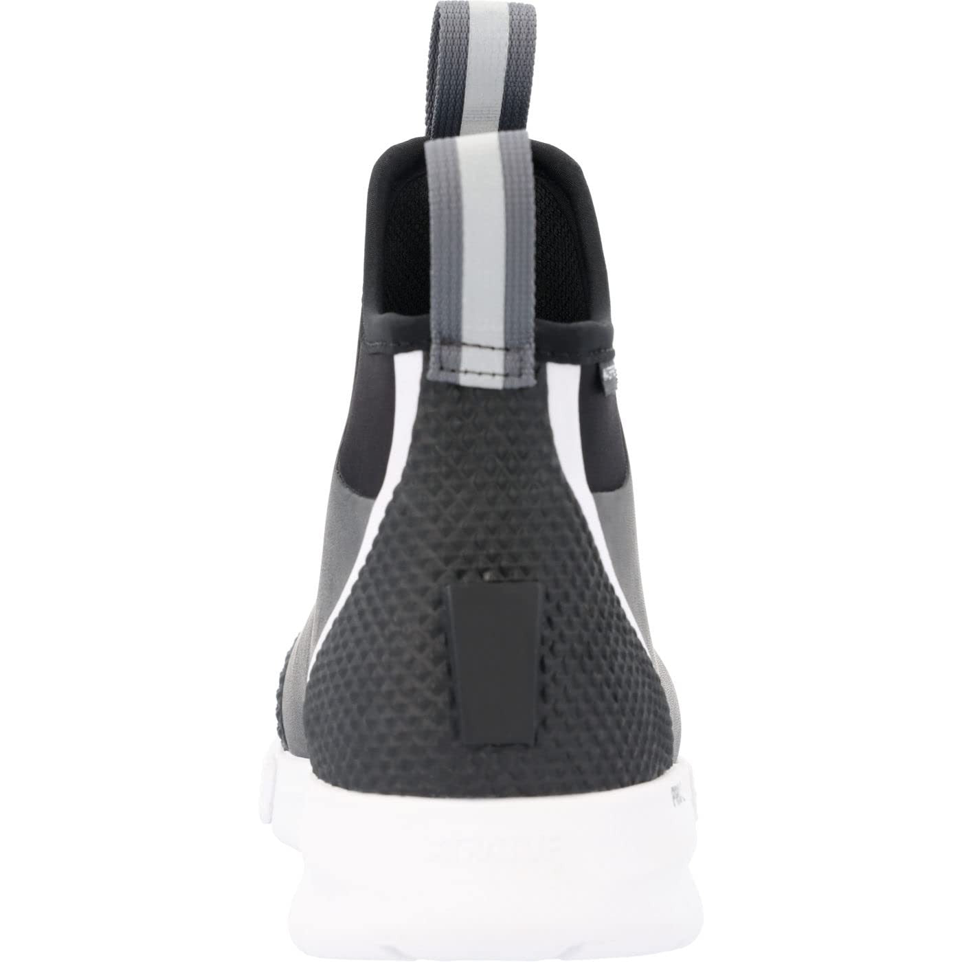 Black - Back - Xtratuf Womens-Ladies Sports Ankle Deck Boots