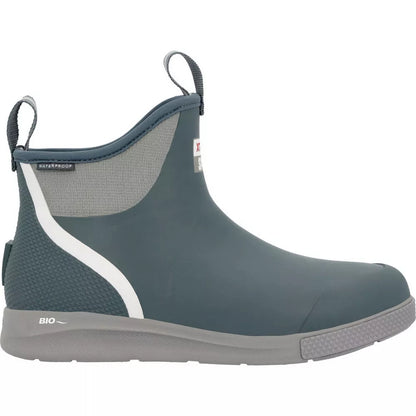 Stormy Grey - Side - Xtratuf Mens Ankle Boots