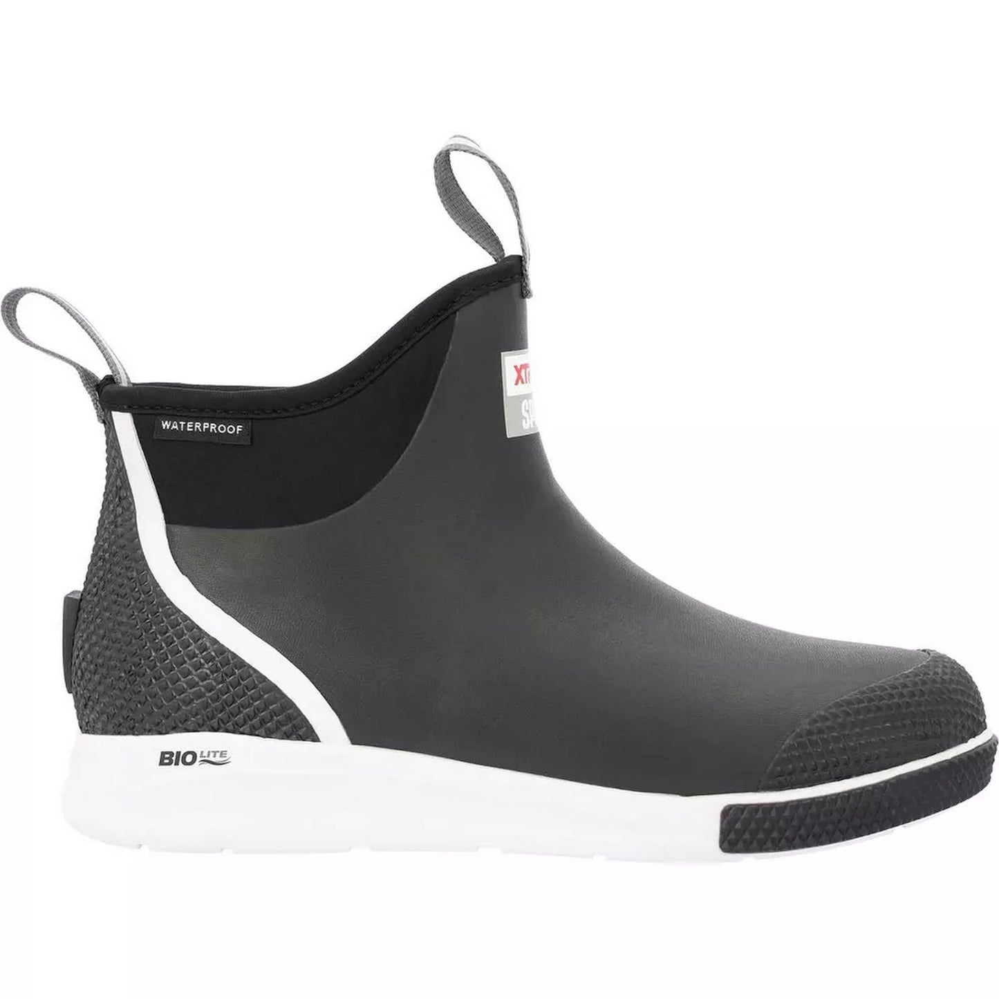 Black - Side - Xtratuf Mens Ankle Boots