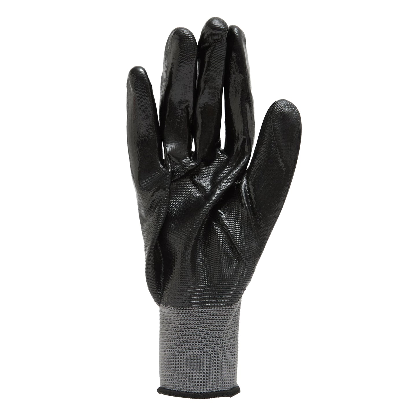 Grey - Back - Stanley Nitrile Gripped Safety Gloves