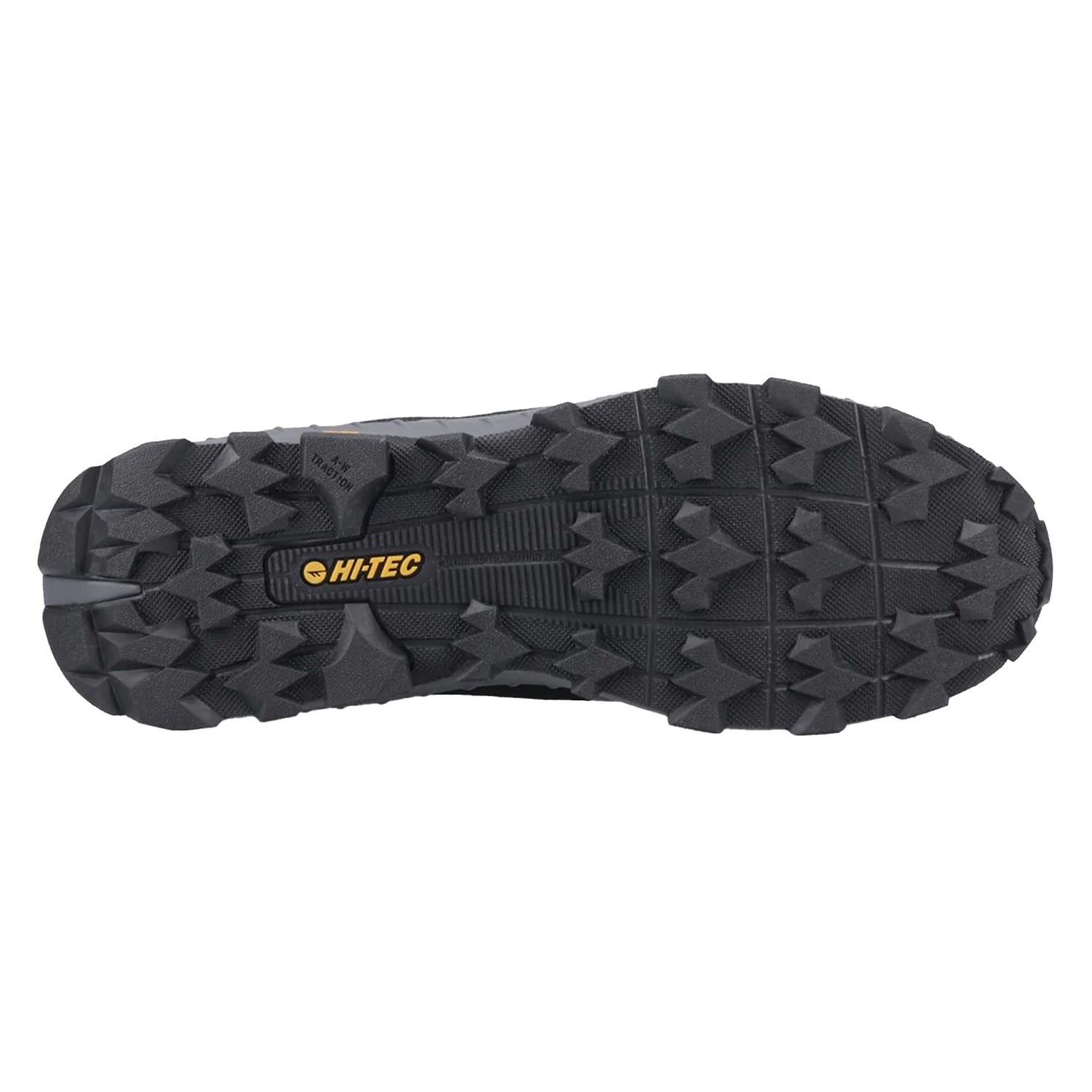 Grey-Black - Lifestyle - Hi-Tec Mens Mauna Walking Shoes