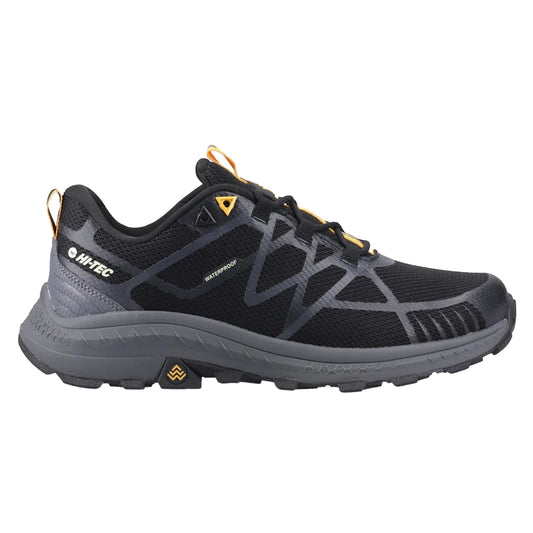 Grey-Black - Front - Hi-Tec Mens Mauna Walking Shoes