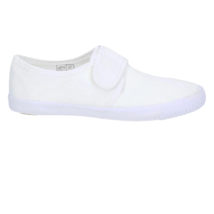 White - Back - Mirak CSG-99248 Childrens Plimsolls - Unisex Boys-Girls Gym Shoes