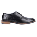 Black - Lifestyle - Hush Puppies Mens Damien Leather Lace Up Shoes