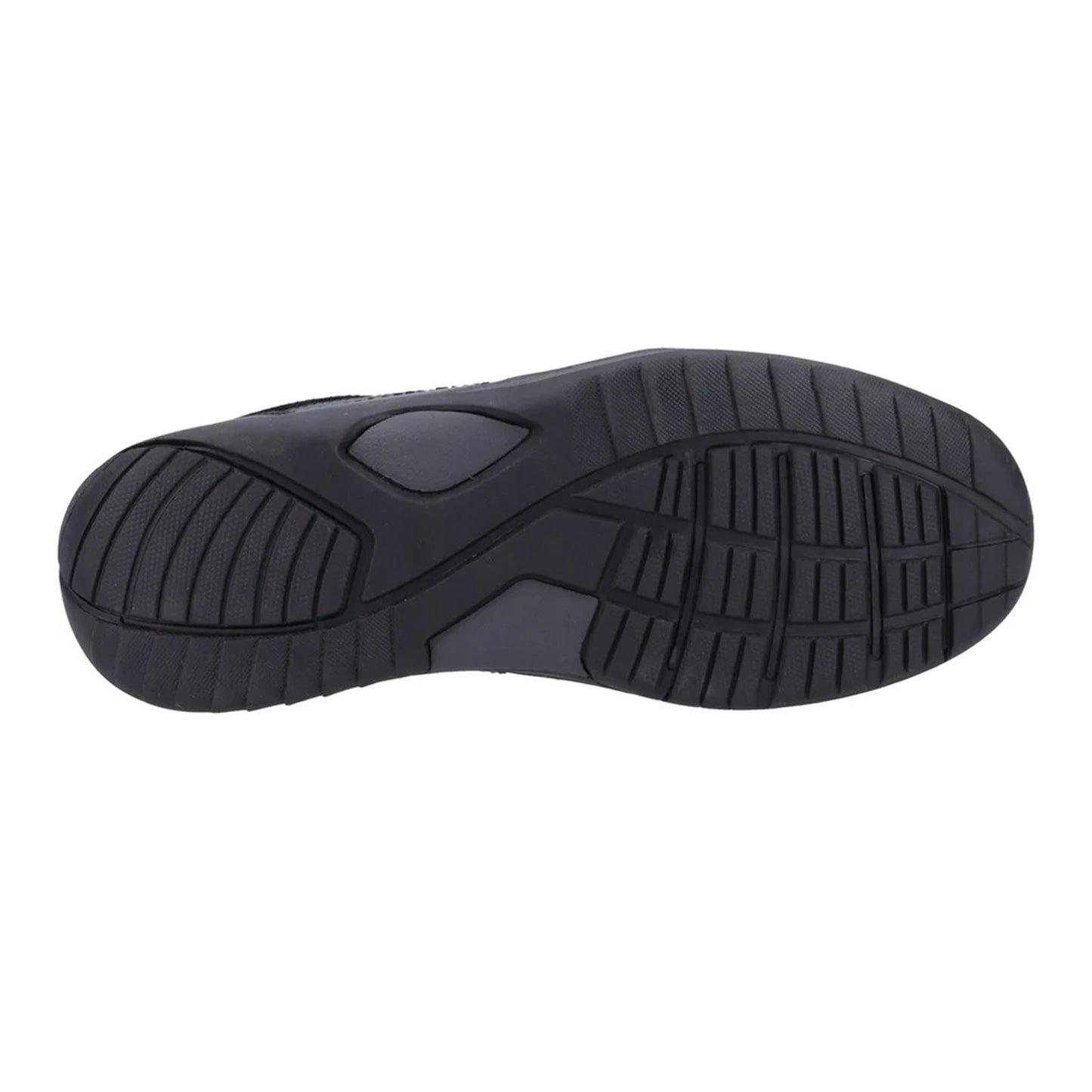 Black - Pack Shot - Hush Puppies Mens Donald Leather Slip-on Loafers