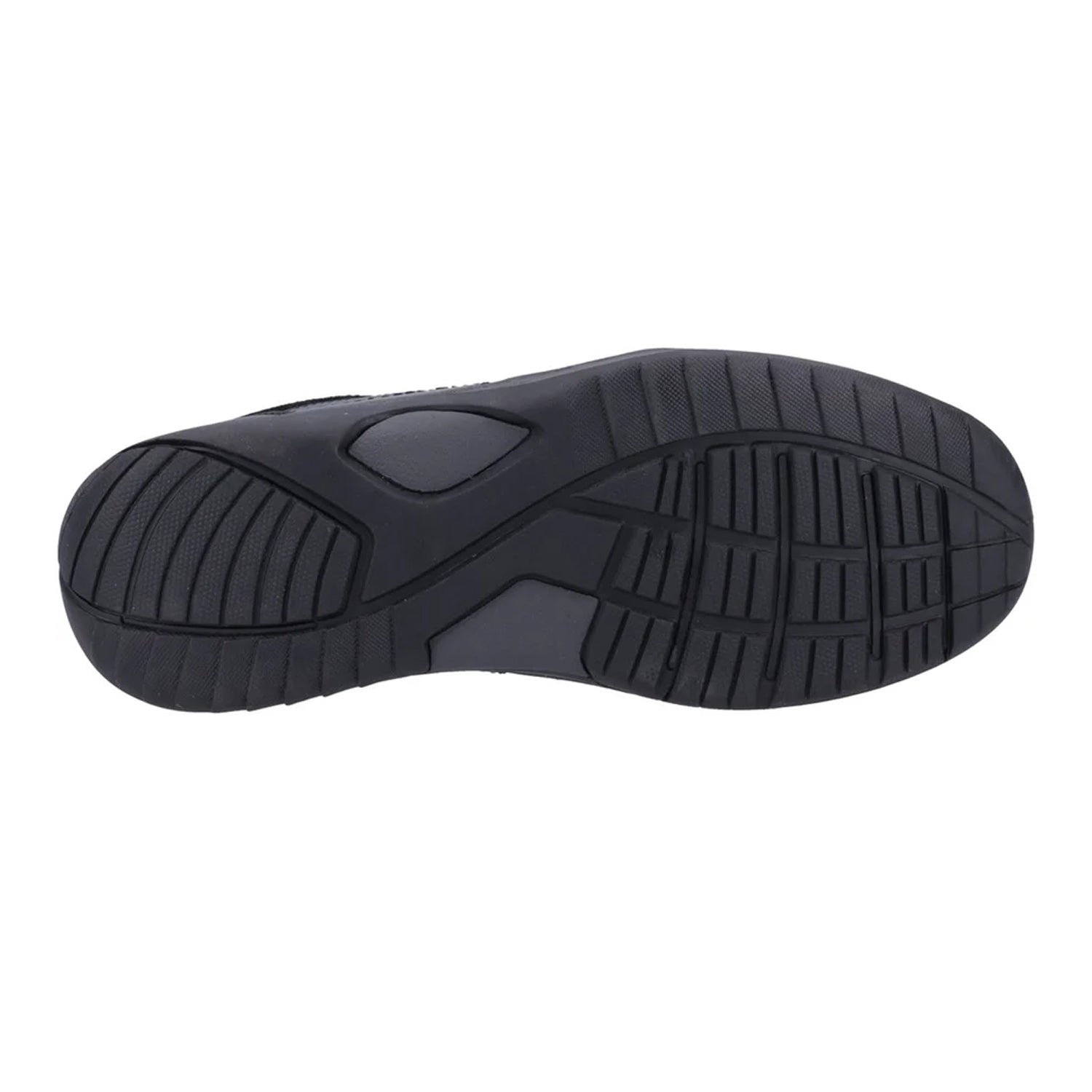 Black - Pack Shot - Hush Puppies Mens Donald Leather Slip-on Loafers