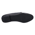 Black - Lifestyle - Hush Puppies Womens-Ladies Harper Chain Leather Loafers