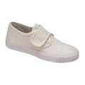 White - Front - Mirak CSG-99248 Childrens Plimsolls - Unisex Boys-Girls Gym Shoes