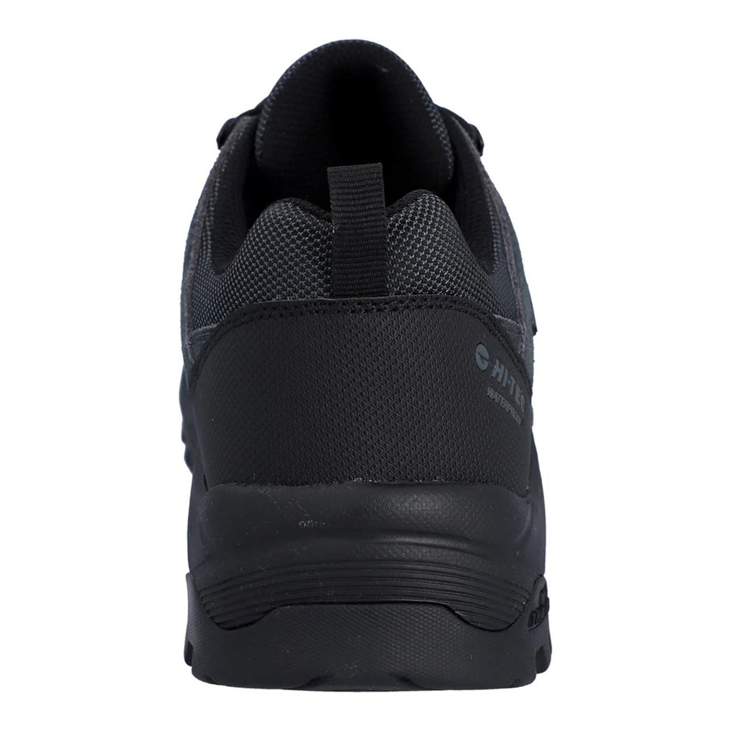 Charcoal-Black - Back - Hi-Tec Mens Bandera Expedition Suede Low Walking Shoes