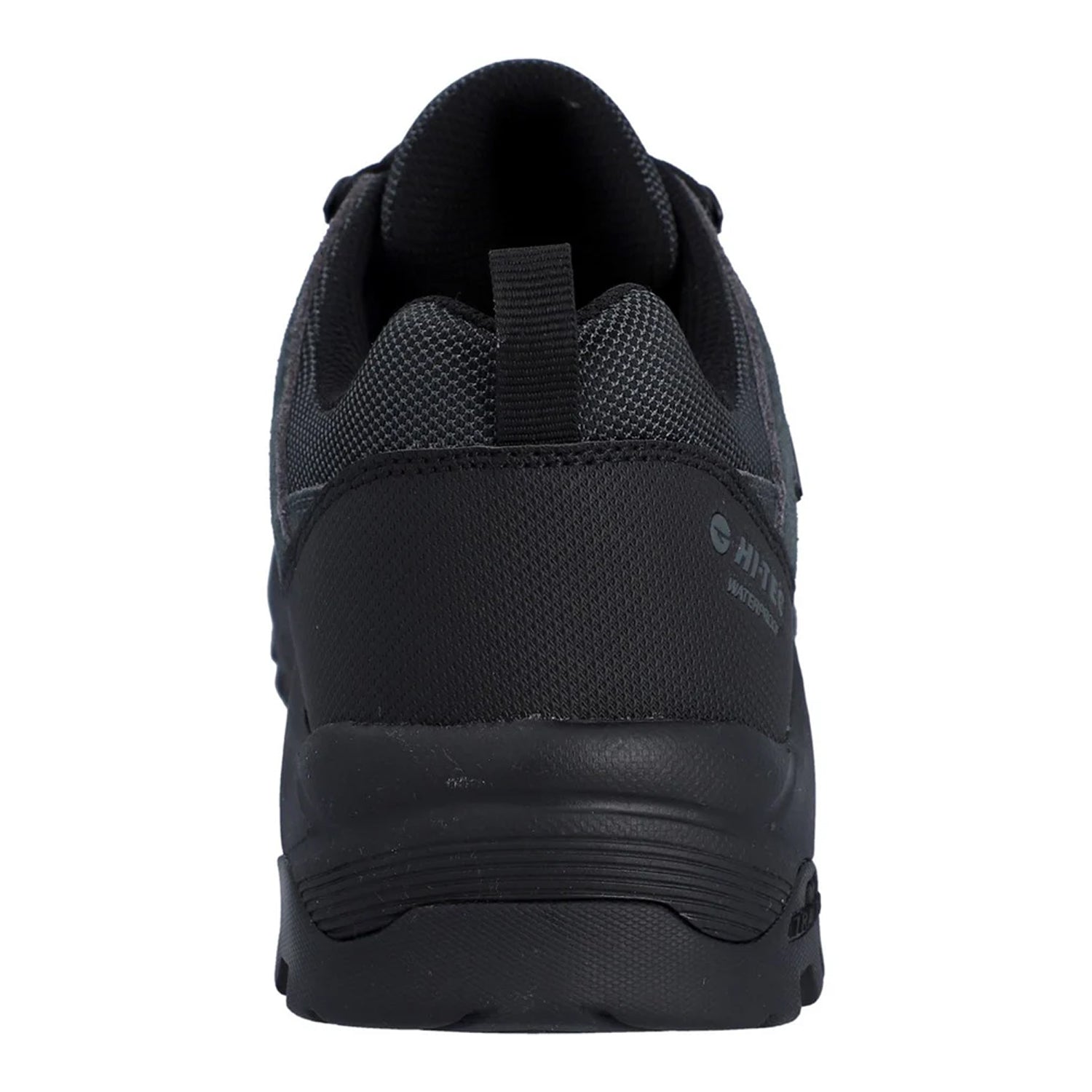Charcoal-Black - Back - Hi-Tec Mens Bandera Expedition Suede Low Walking Shoes